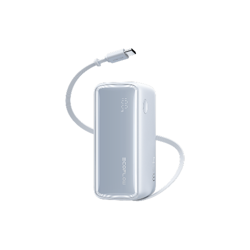 EcoFlow Rapid EcoFlow RAPID 3-in-1 Power Bank (10K, 45W, Retractable Cable & AC Plug)