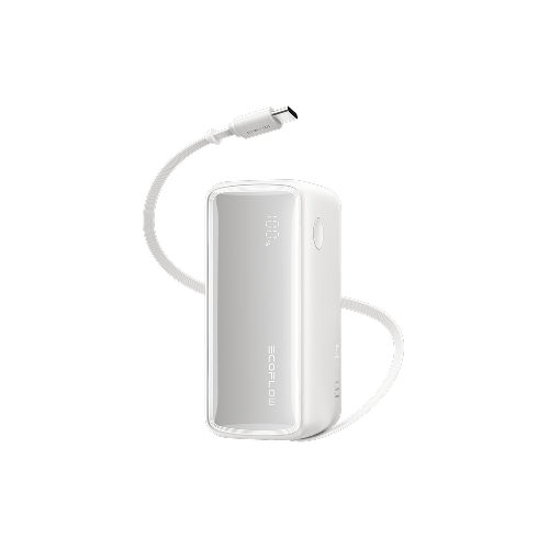 EcoFlow Rapid EcoFlow RAPID 3-in-1 Power Bank (10K, 45W, Retractable Cable & AC Plug)