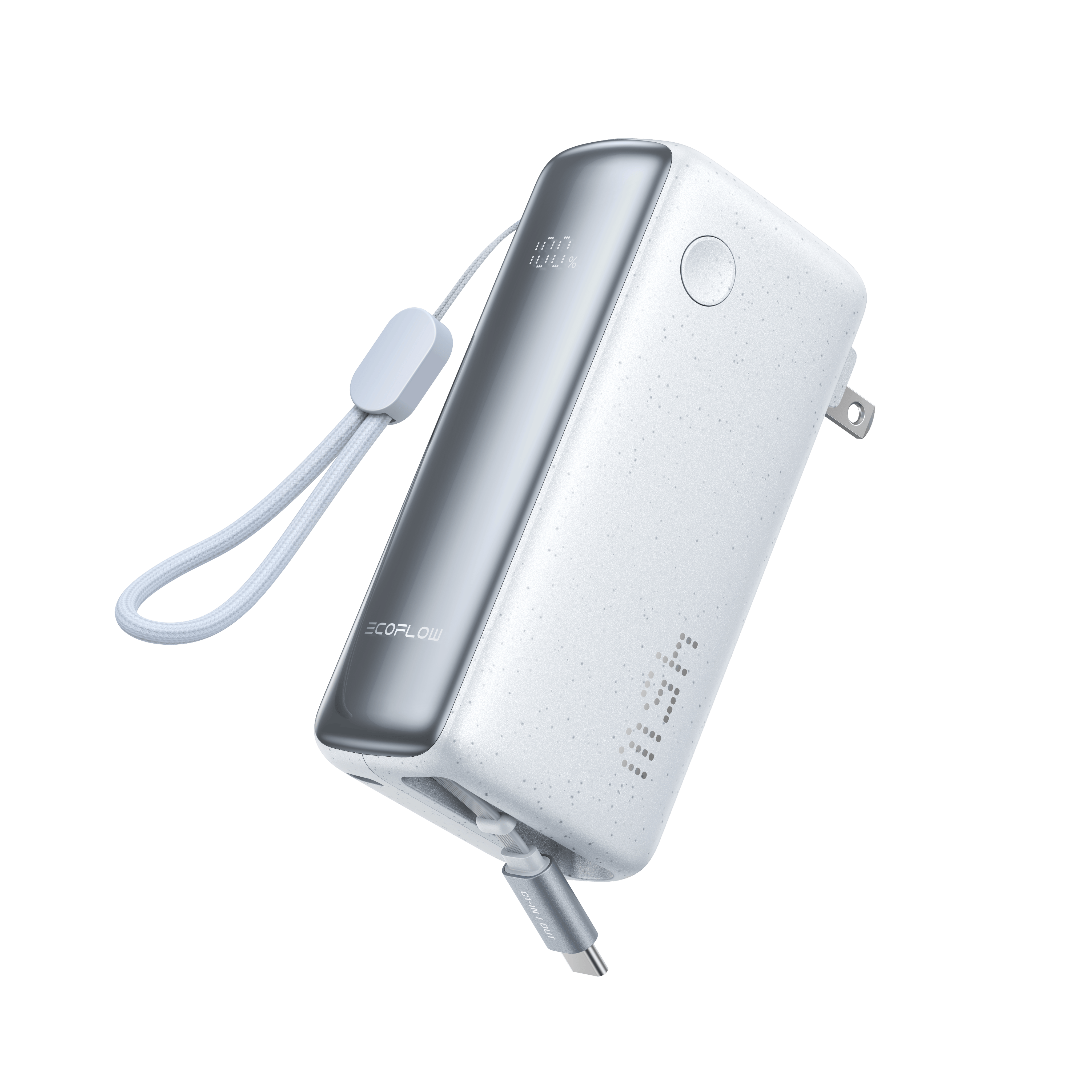 RAPID 10K 45W 3-in-1 AC Plug Power Bank | EcoFlow | Dark Grey