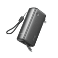 Load image into Gallery viewer, EcoFlow Rapid Dark Grey EcoFlow RAPID 3-in-1 Power Bank (10K, 45W, Retractable Cable &amp;amp; AC Plug)
