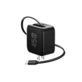 Load image into Gallery viewer, EcoFlow Rapid Charger 45W Black EcoFlow RAPID Charger (45W, Retractable Cable, GaN)
