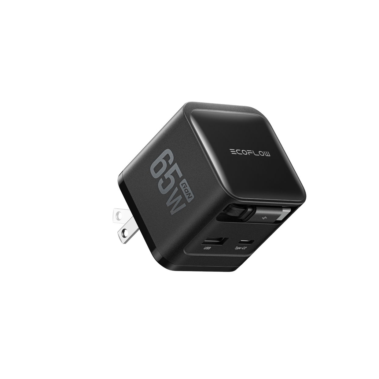 EcoFlow Rapid Charger 65W EcoFlow RAPID Charger (65W, Retractable Cable, GaN)