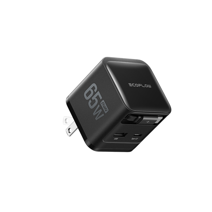 EcoFlow Rapid Charger 65W EcoFlow RAPID Charger (65W, Retractable Cable, GaN)