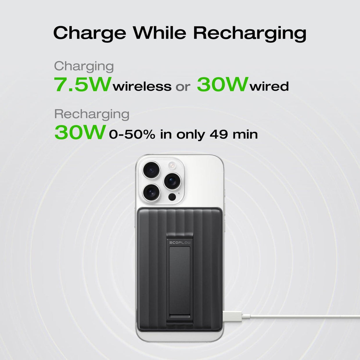 EcoFlow Rapid Mag EcoFlow RAPID Mag Power Bank (10,000mAh, 7.5W, Magnetic Charging)