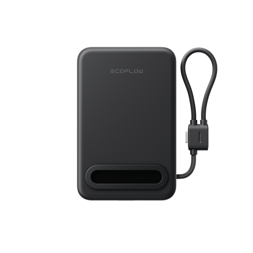 EcoFlow Black EcoFlow RAPID Mag Power Bank (Built-in USB-C Cable)