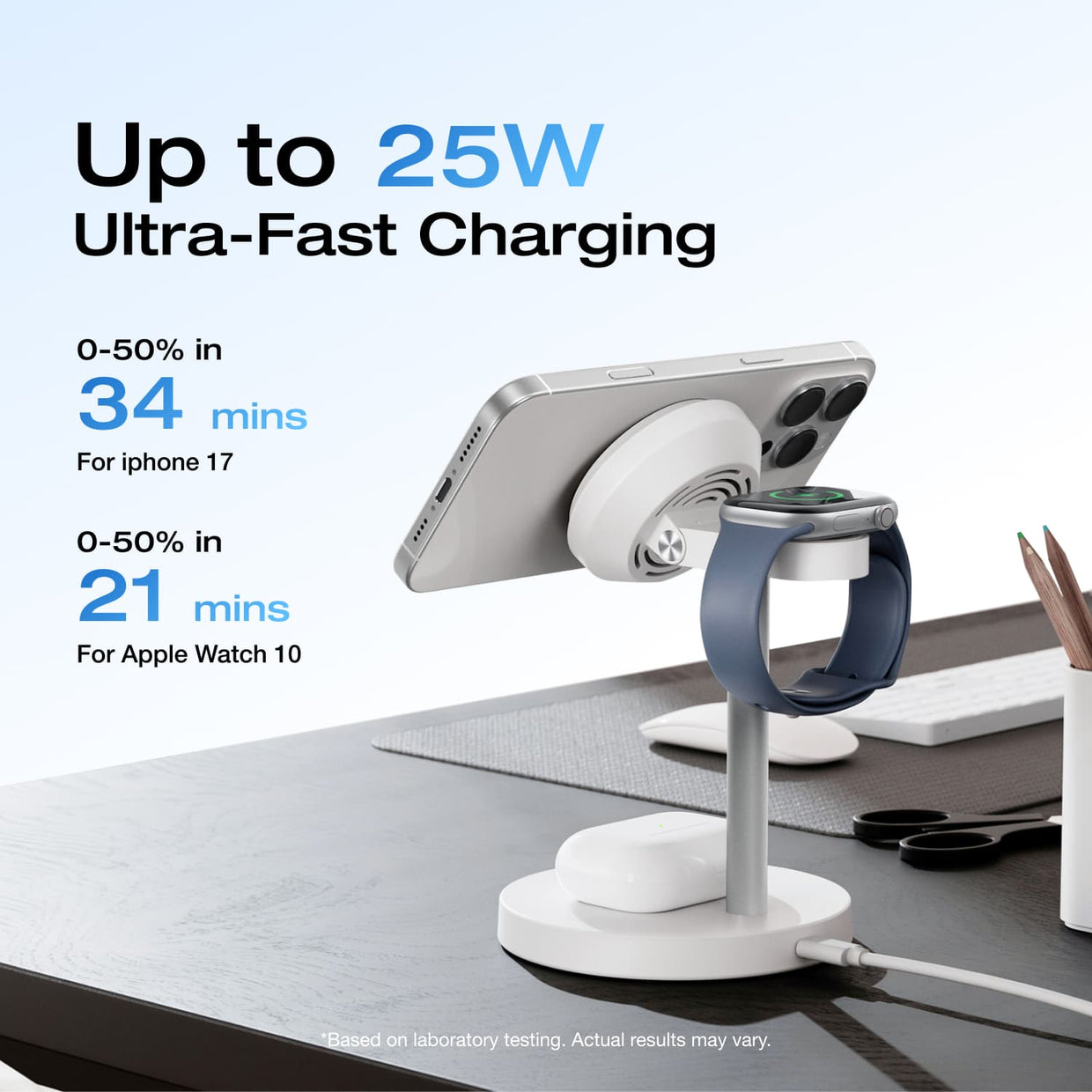EcoFlow RAPID Wireless EcoFlow RAPID Mag Wireless Charging Stand (3-in-1)