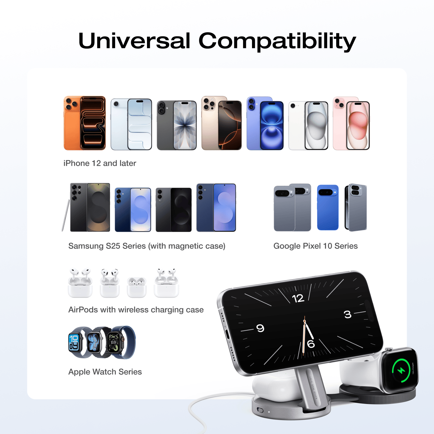 EcoFlow EcoFlow RAPID Mag Wireless Charging Station (3-in-1 Foldable)