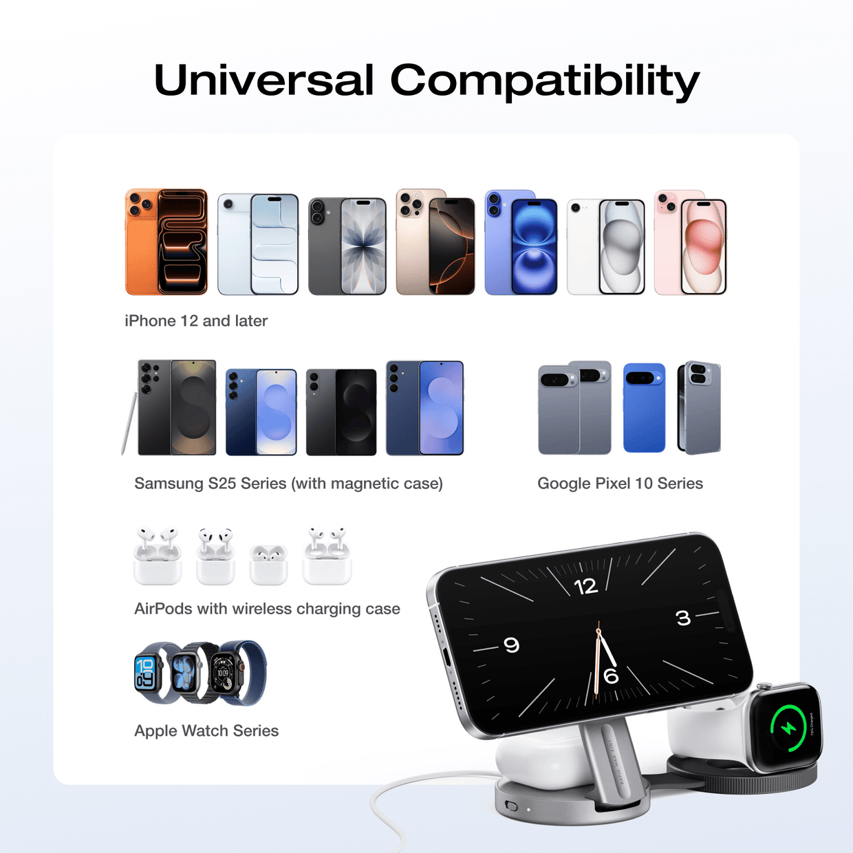 EcoFlow EcoFlow RAPID Mag Wireless Charging Station (3-in-1 Foldable)