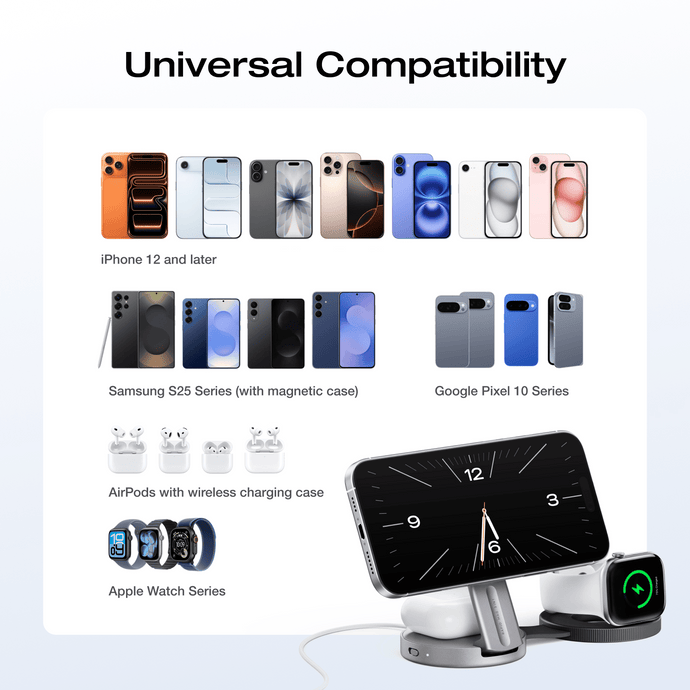 EcoFlow EcoFlow RAPID Mag Wireless Charging Station (3-in-1 Foldable)