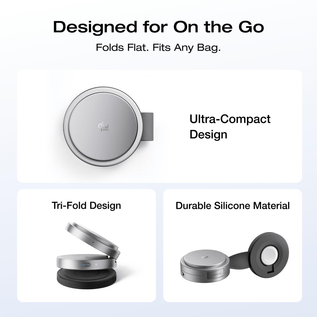 EcoFlow EcoFlow RAPID Mag Wireless Charging Station (3-in-1 Foldable)