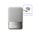 Load image into Gallery viewer, EcoFlow Rapid 10000mAh / Silver / No  Charger EcoFlow RAPID Magnetic Power Bank (10000mAh)
