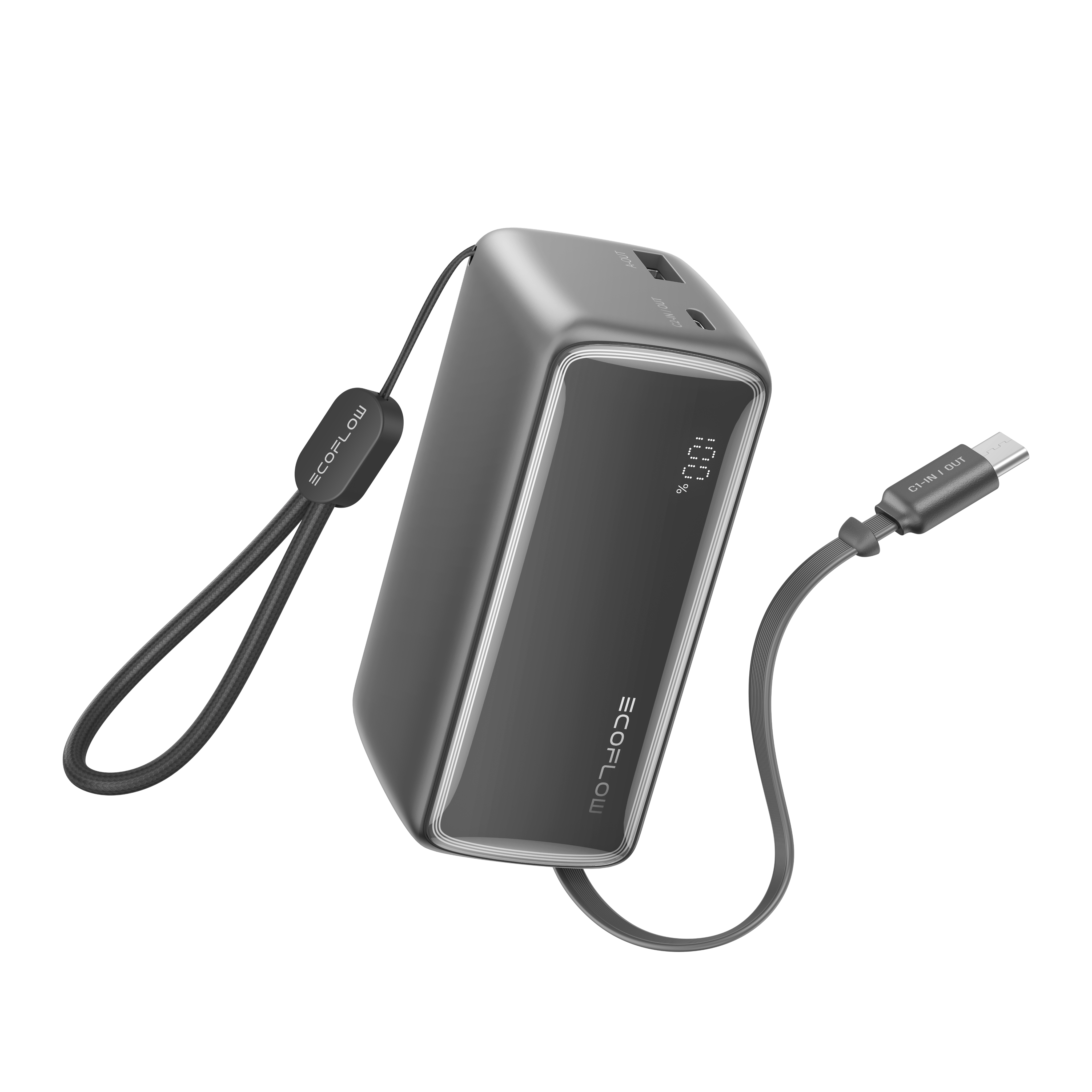 RAPID 10K 45W Retractable Cable Power Bank | EcoFlow