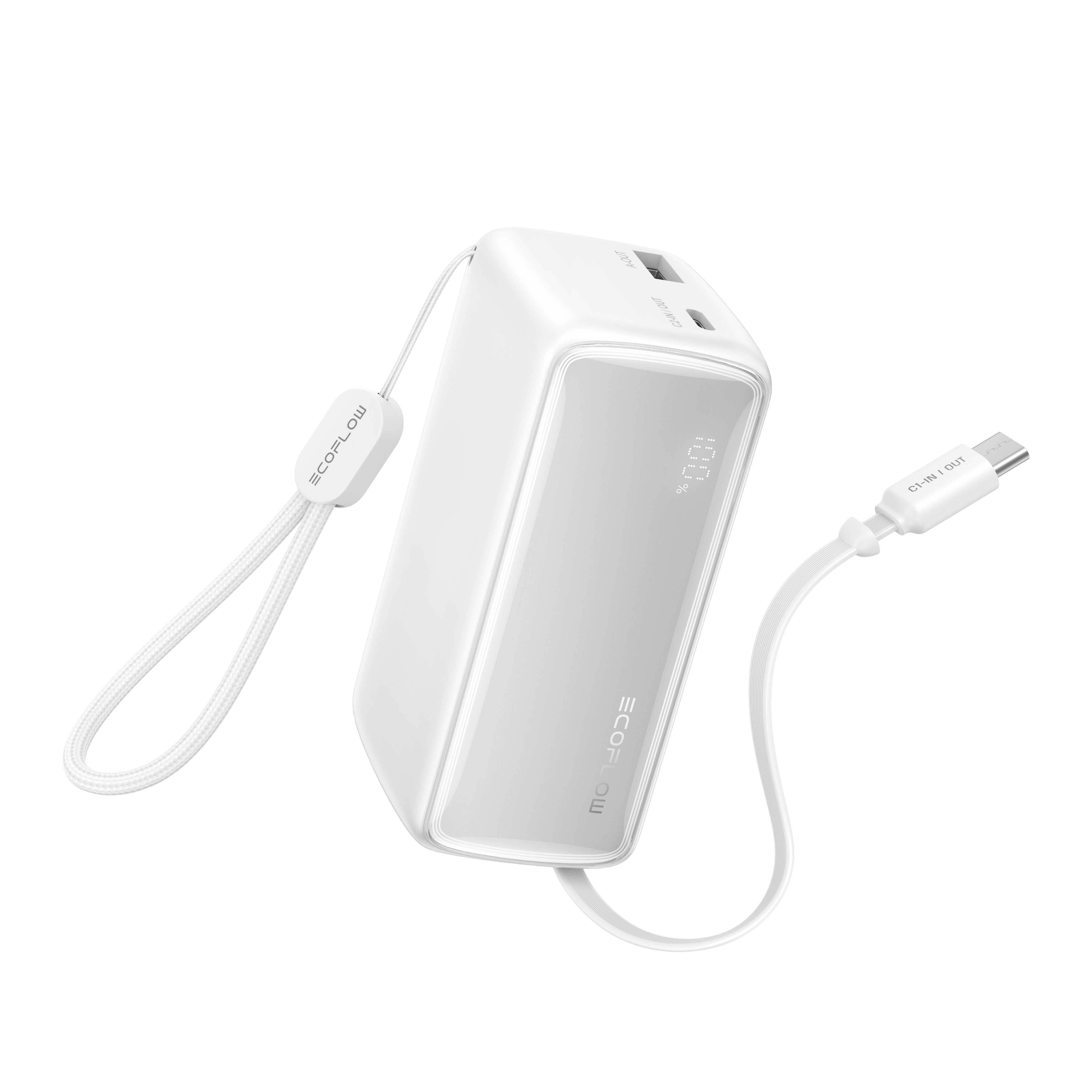 RAPID 10K 45W Retractable Cable Power Bank | EcoFlow