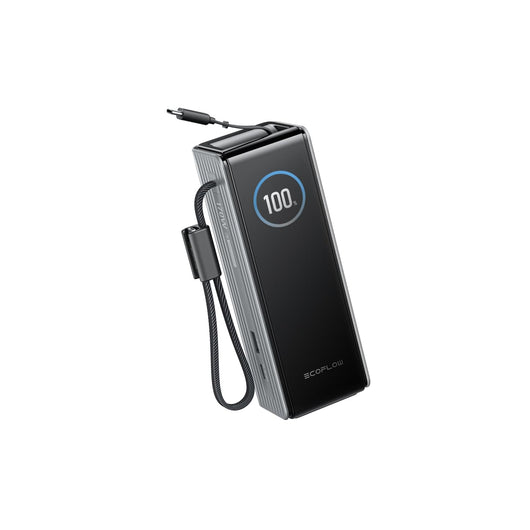 EcoFlow Rapid25k-with EcoFlow RAPID Power Bank (25,000mAh, 170W, 100W Built-In and Retractable