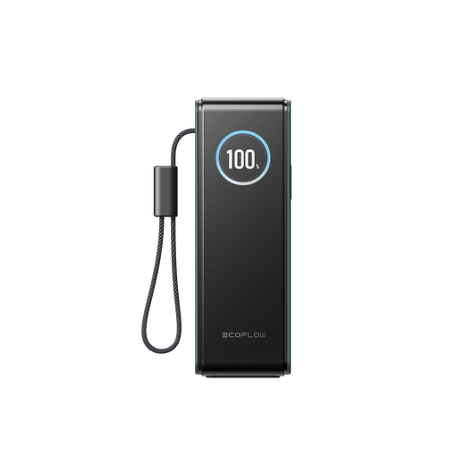 EcoFlow Rapid25k-with EcoFlow RAPID Power Bank (25,000mAh, 170W, 100W Built-In and Retractable