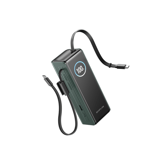 EcoFlow Rapid25k-with EcoFlow RAPID Power Bank (25,000mAh, 170W, 100W Built-In and Retractable