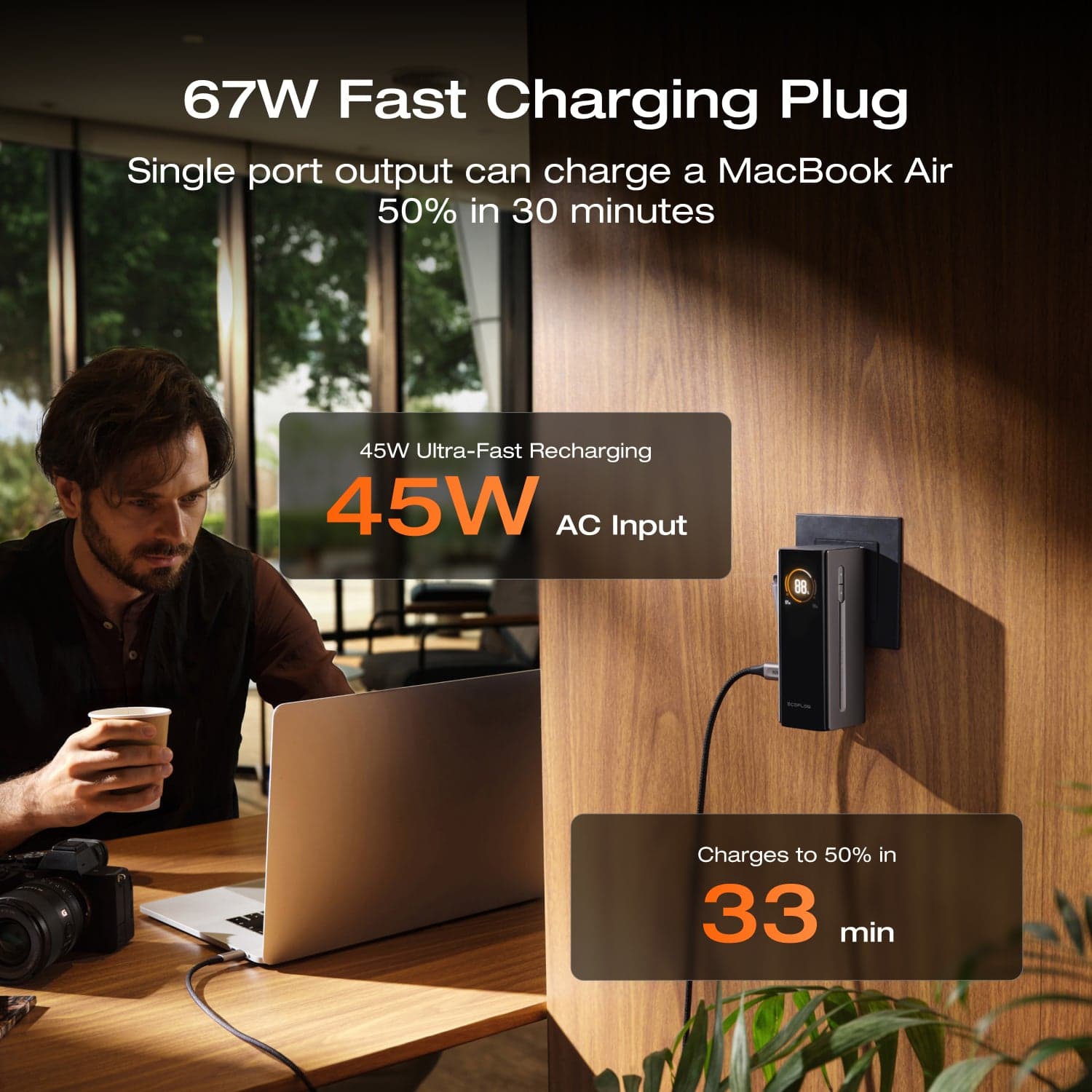 EcoFlow RAPID Pro 3-in-1 Power Bank (10,000mAh, 67W)