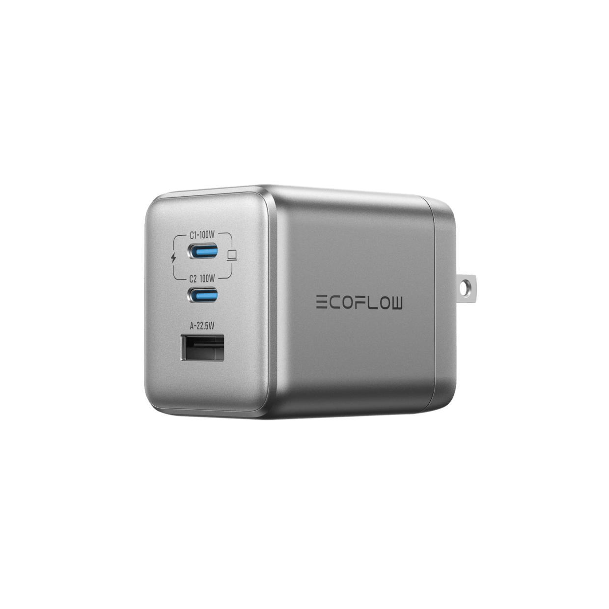 EcoFlow Rapid Pro Charger 100W RAPID Pro Charger (100W, 3 Ports, GaN) EcoFlow RAPID Pro Charger (100W, 3 Ports, GaN)