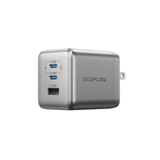 EcoFlow Rapid Pro Charger 100W RAPID Pro Charger (100W, 3 Ports, GaN) EcoFlow RAPID Pro Charger (100W, 3 Ports, GaN)