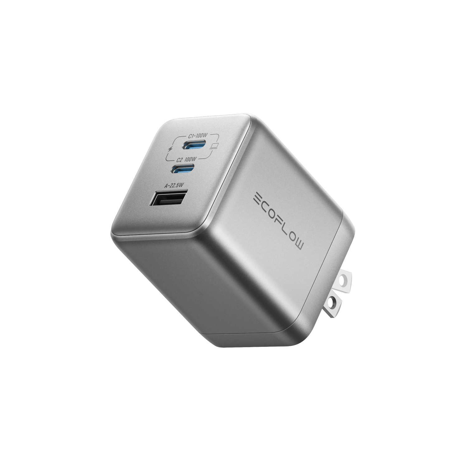EcoFlow Rapid Pro Charger 100W RAPID Pro Charger (100W, 3 Ports, GaN) EcoFlow RAPID Pro Charger (100W, 3 Ports, GaN)