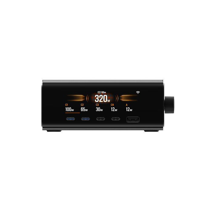 EcoFlow Rapid Pro Charger 320W RAPID Pro Desktop Charger (320W, 5 Ports, GaN) EcoFlow RAPID Pro Desktop Charger (320W, 5 Ports, GaN)