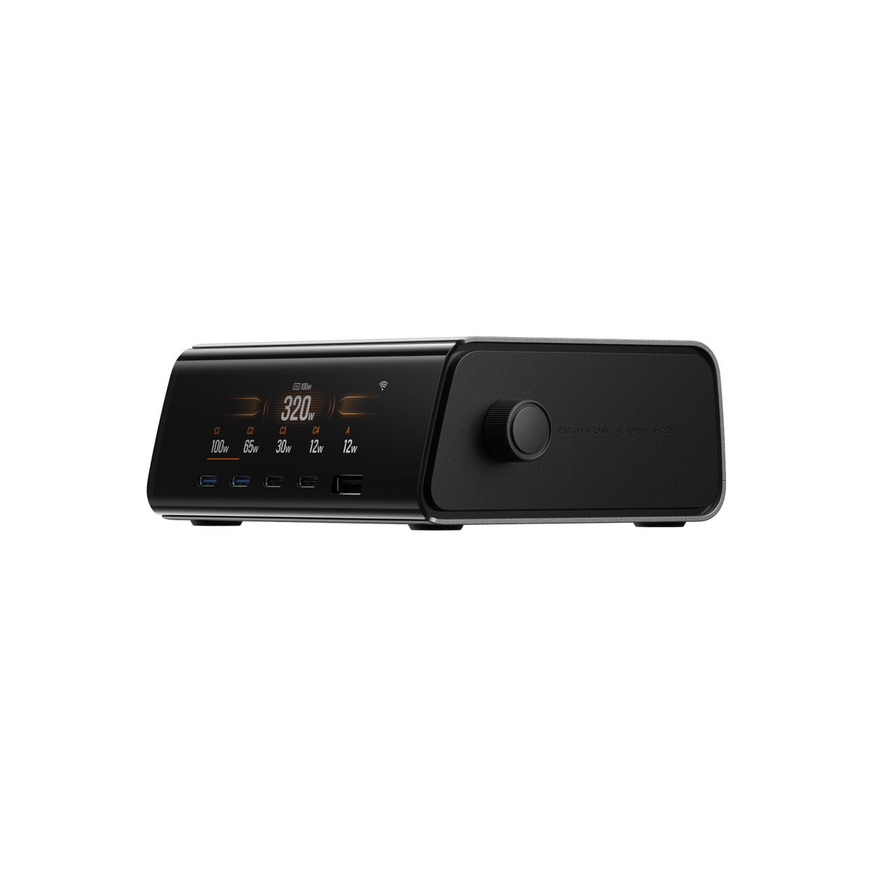 EcoFlow RAPID Pro Desktop Charger (320W, 5 Ports, GaN) EcoFlow RAPID Pro Desktop Charger (320W, 5 Ports, GaN)