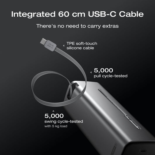 EcoFlow Rapid Pro EcoFlow RAPID Pro Power Bank (27,650mAh, 300W, 140W Built-in Cable)