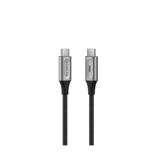 EcoFlow Rapid Cable RAPID Pro USB-C to USB-C Cable (240W, Nylon) EcoFlow RAPID Pro USB-C to USB-C Cable (240W, Nylon)