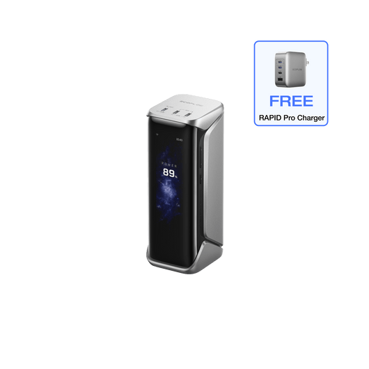 EcoFlow Rapid Pro X EcoFlow RAPID Pro X Power Bank + Free RAPID Pro Charger (140W 4 Ports GaN) EcoFlow RAPID Pro X Power Bank (27,650mAh, 300W)
