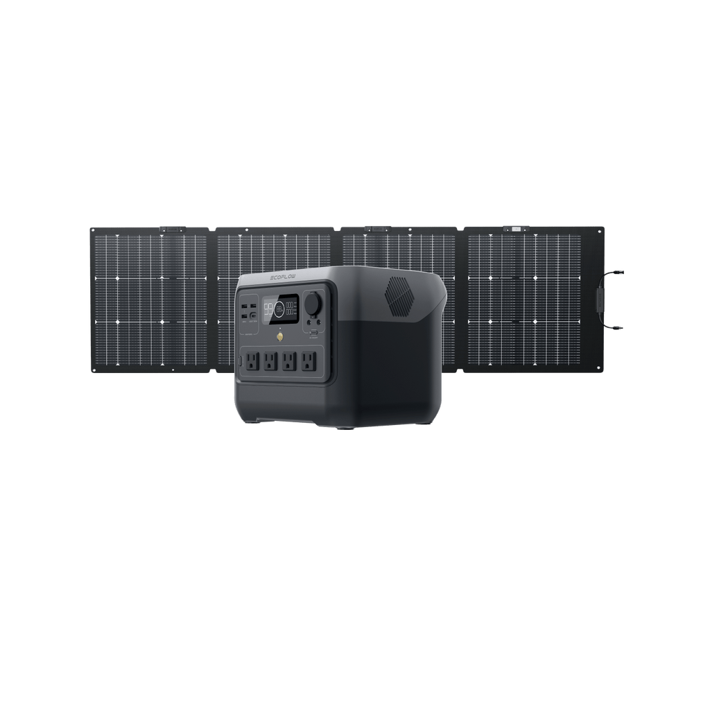 EcoFlow RIVER 2 Pro + 160W Panel | Fast-Charging & Portable