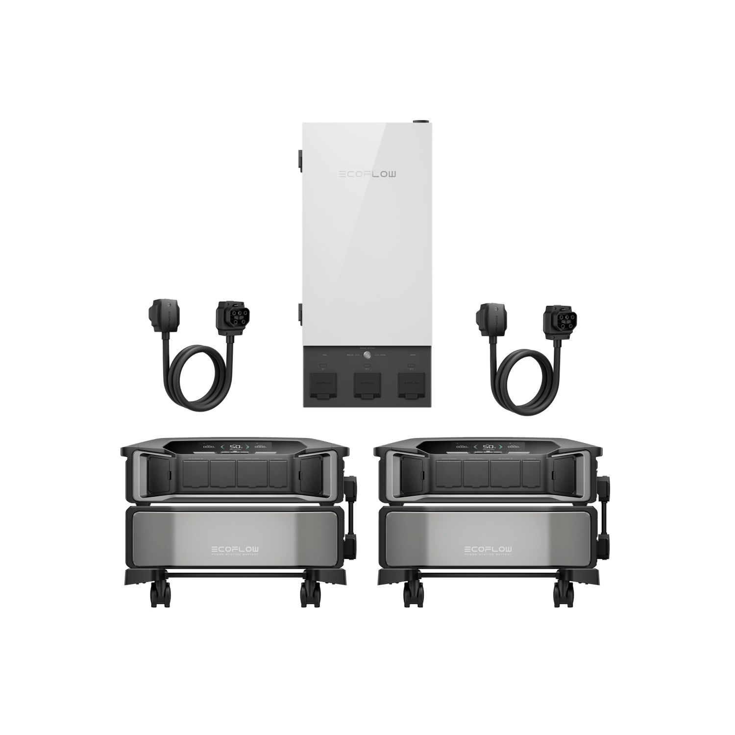 EcoFlow Smart Home Panel 2 Ultimate Power Control EcoFlow Smart Home Panel 2 + 2 x DELTA Pro