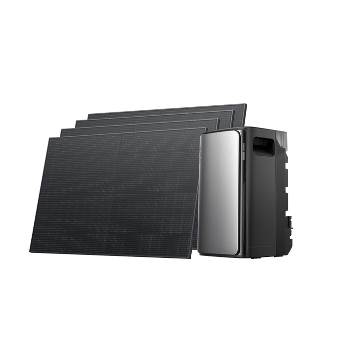 EcoFlow BKW-ultra STREAM Ultra + 4 × 400W Rigid Solar Panels EcoFlow STREAM Ultra