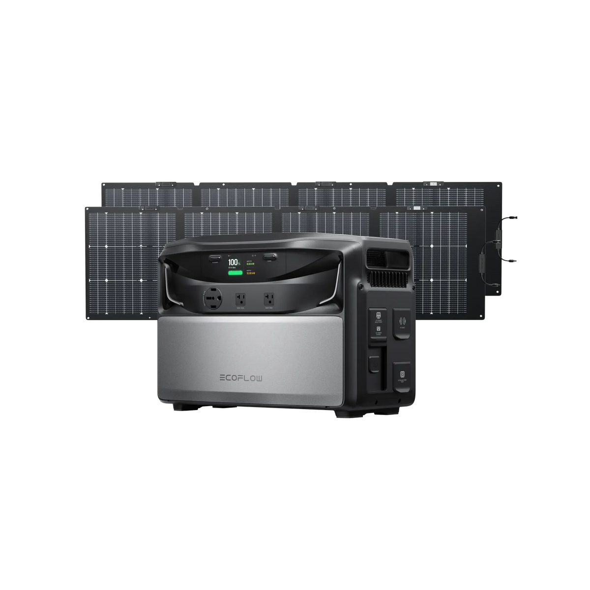 EcoFlow TITAN-BUNDLE TITAN Plus + Smart Home Panel 10 (240V) EcoFlow TITAN 5000 Plus Whole-Home Backup Power