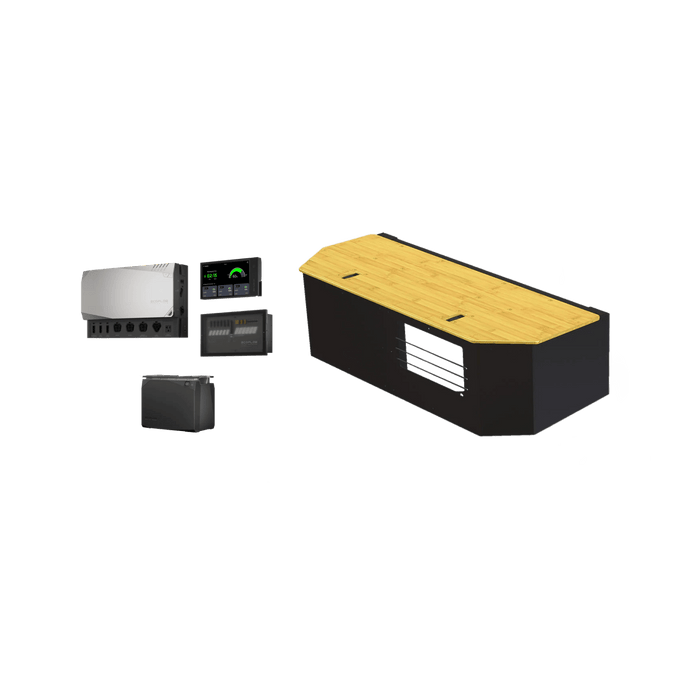 EcoFlow 2kWh Independence Kit + Kickit Couch Independence Kit + Rigwell Kickit Couch