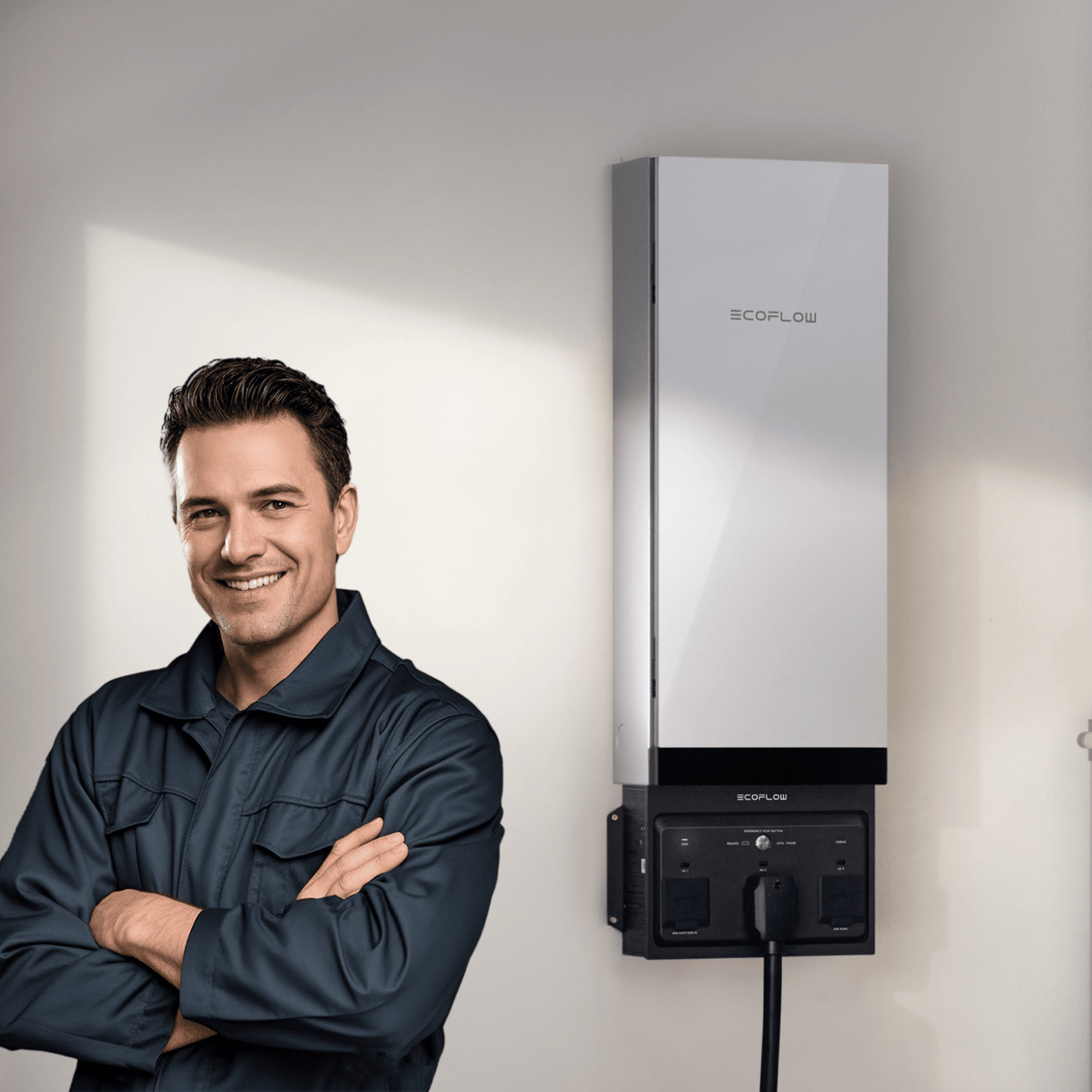 EcoFlow Installation Service Installation Service without permit for  Smart Gateway (200A) Turnkey Installation Service