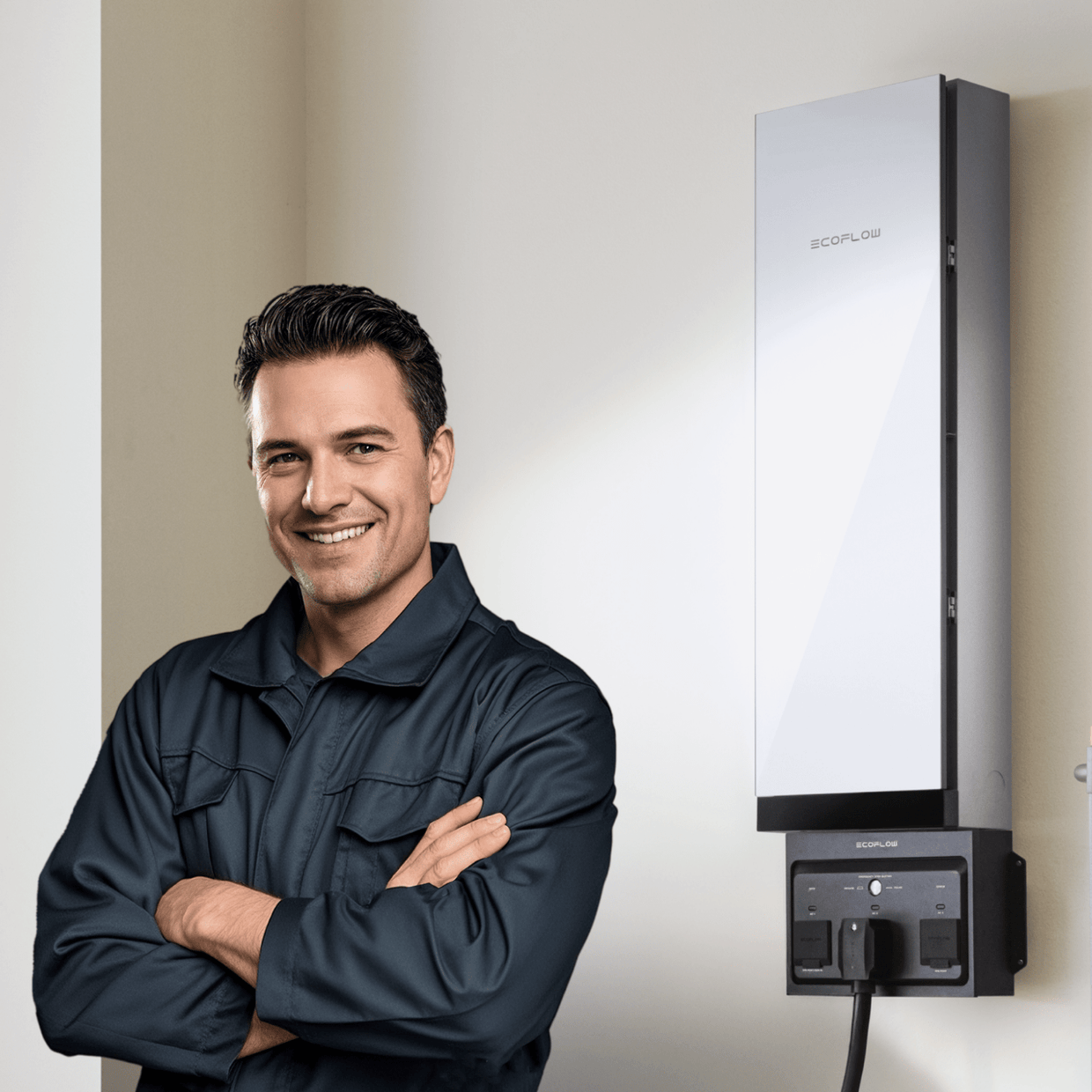 EcoFlow Installation Service Installation Service without permit for Smart Home Panel 3 Turnkey Installation Service