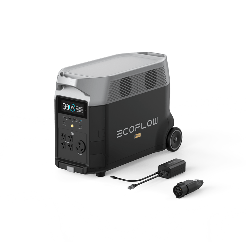 Load image into Gallery viewer, EcoFlow UK EV Backup Charging Solution: DELTA Pro + Grounding Adapter + EV X-Stream Adapter Portable RV &amp; EV Power with DELTA Pro: DELTA Pro + Grounding Adapter
