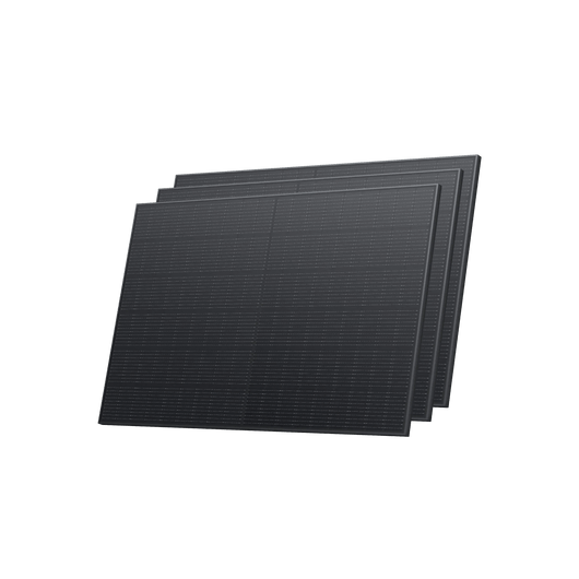 EcoFlow US Solar Panels 6 x 400W Rigid Solar Panel +12 x Rigid Solar Panel Mounting Feet 2x EcoFlow 400W Rigid Solar Panel+4x Rigid Solar Mounting Feet