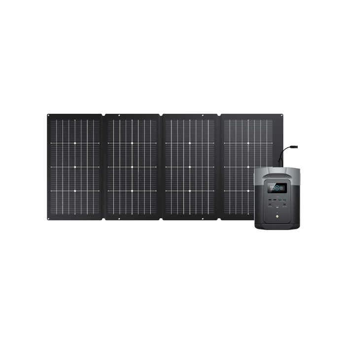 EcoFlow US 1*220W + DELTA 2 Max DELTA 2 Max bundle - 23 Fall Sale