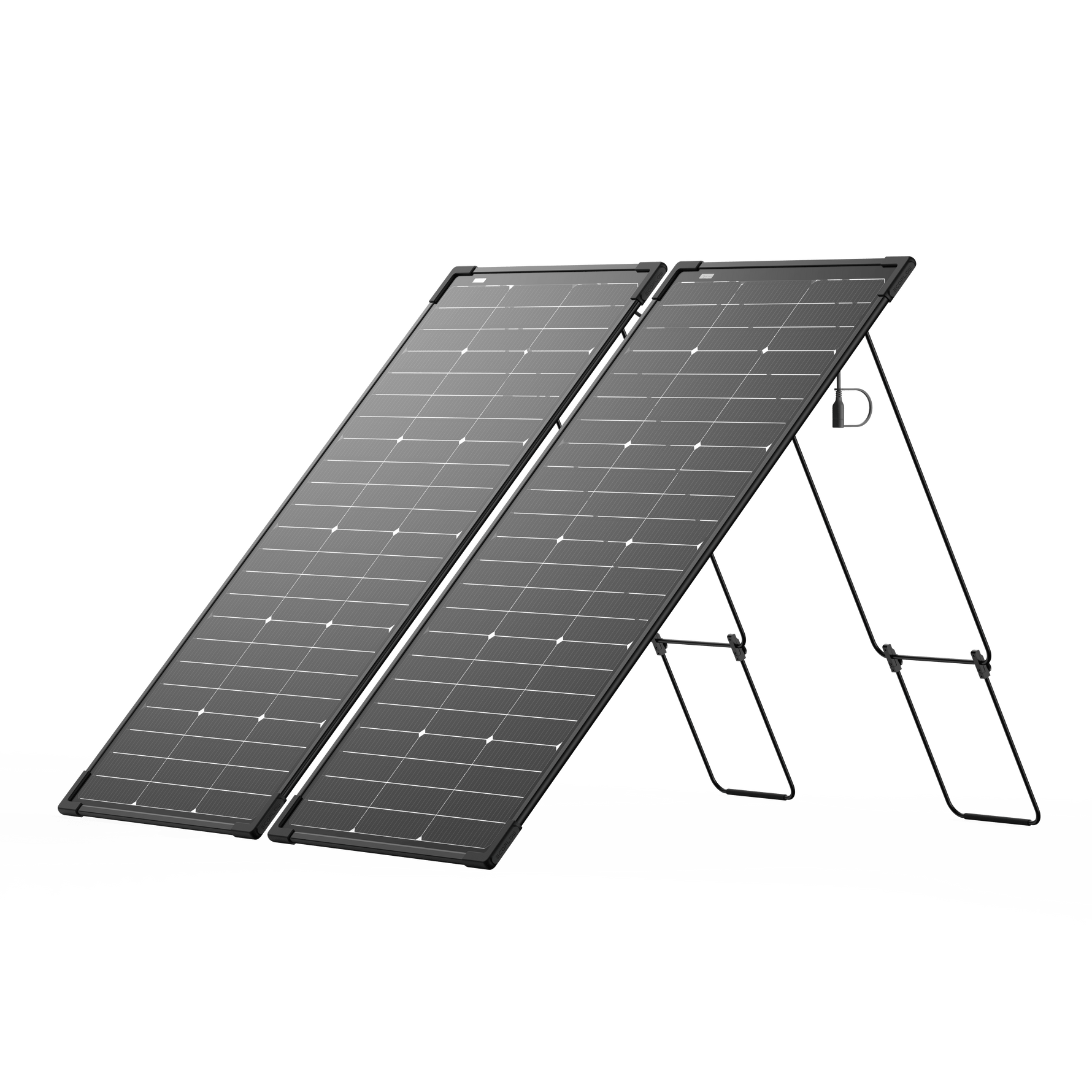 Modular Solar Components EcoFlow 125W Bifacial Modular Solar Panel | 125W x 2 Bifacial Modular ...