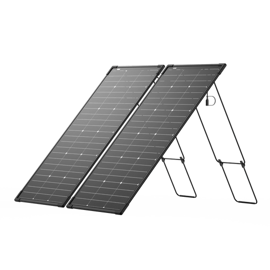 EcoFlow US Solar Panels 125W x 2 Bifacial Modular Solar Panel EcoFlow 125W Bifacial Modular Solar Panel (500W, 4-piece kit)