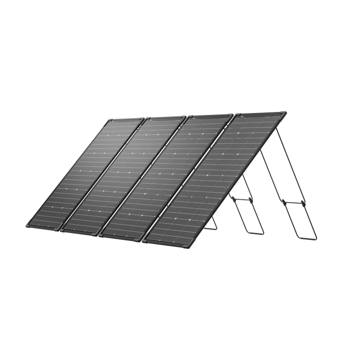 EcoFlow US Solar Panels 125W X 4 Bifacial Modular Solar Panel EcoFlow 125W Bifacial Modular Solar Panel (500W, 4-piece kit)