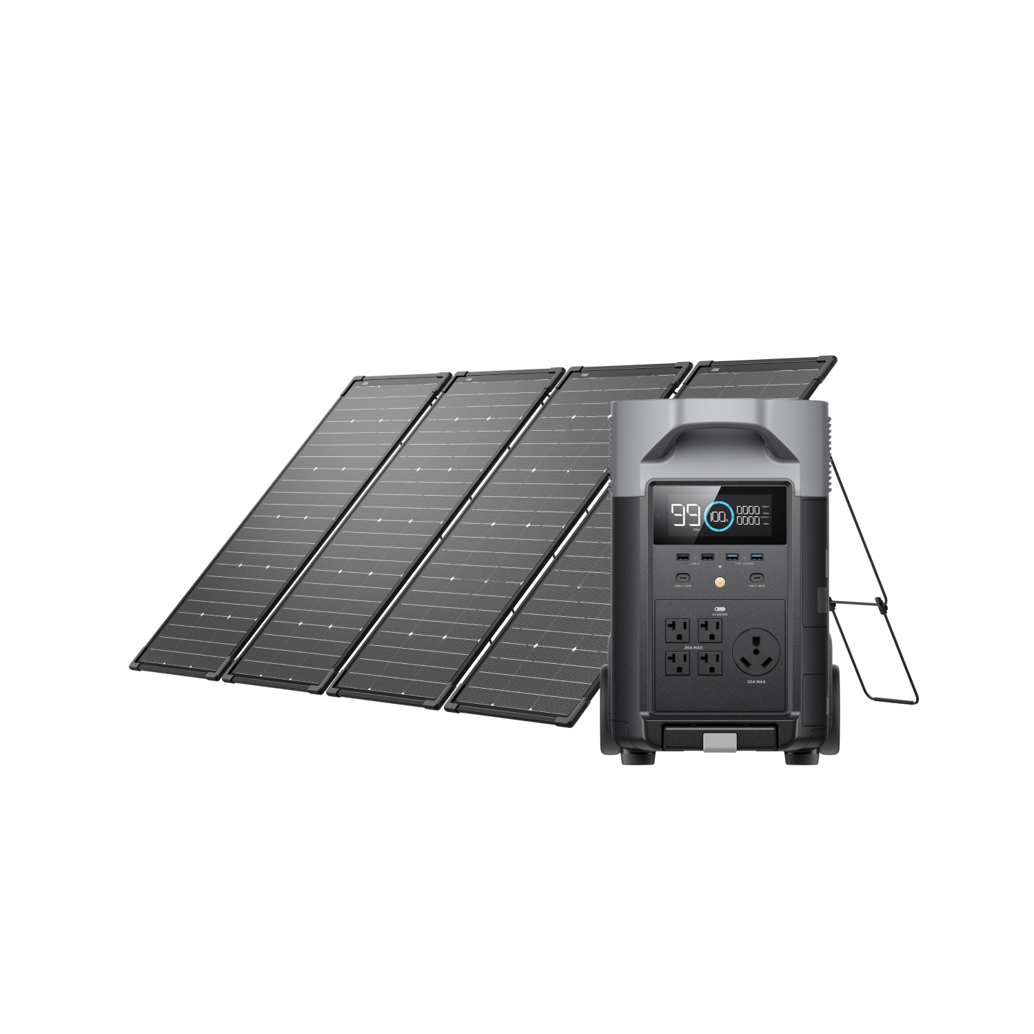 EcoFlow 125W Bifacial Modular Solar Panel EcoFlow 125W Bifacial Modular Solar Panel