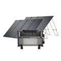 Load image into Gallery viewer, EcoFlow US Solar Panels DELTA PRO Ultra + 125W x 4 Bifacial Modular Solar Panel x 2 sets EcoFlow 125W Bifacial Modular Solar Panel (500W, 4-piece kit)
