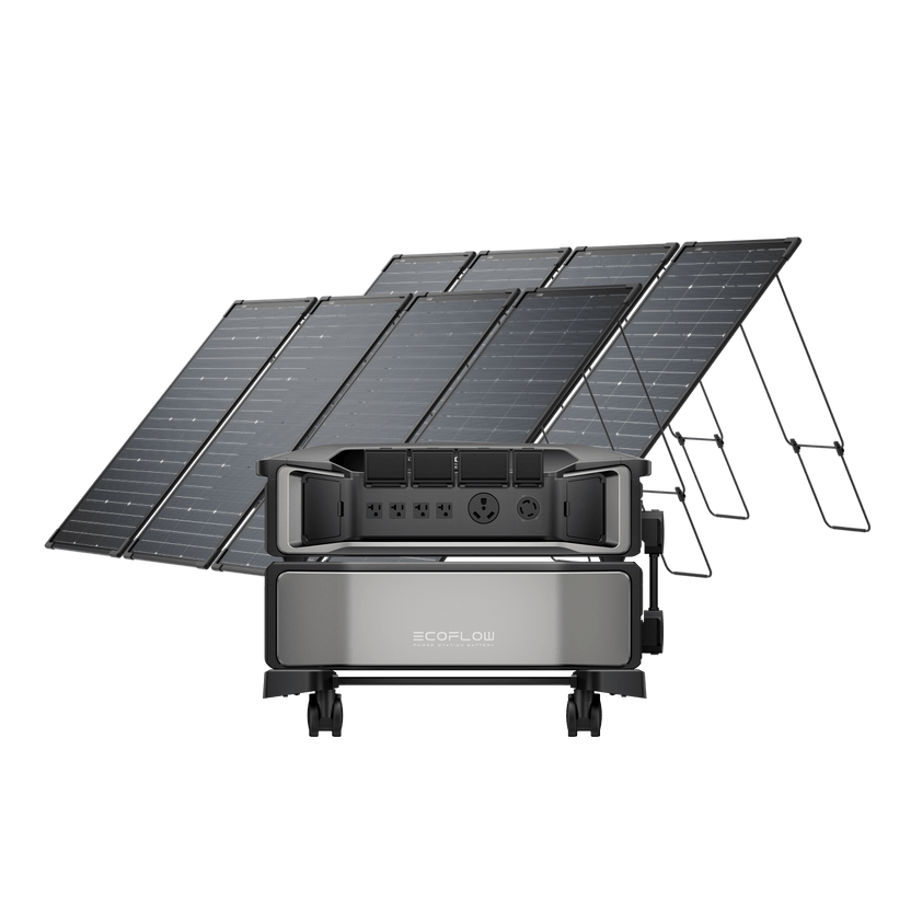 EcoFlow 125W Bifacial Modular Solar Panel | DELTA Pro Ultra + 500W ...