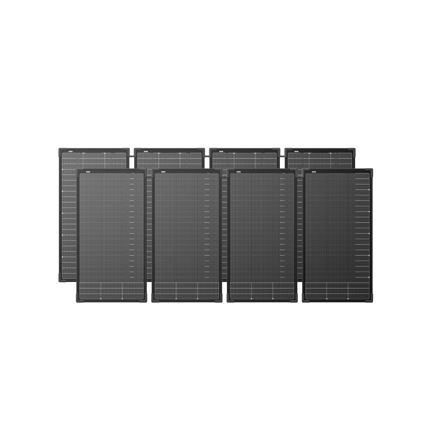 Load image into Gallery viewer, EcoFlow US Solar Panels 125W x 8 Bifacial Modular Solar Panel EcoFlow 125W x 8 Bifacial Modular Solar Panel (500W kits) - Flash Sale
