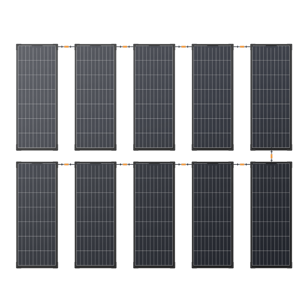 EcoFlow US Solar Panels EcoFlow 130W RVMax Rigid Solar Panel