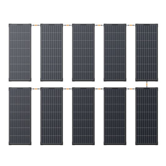 EcoFlow US Solar Panels EcoFlow 130W RVMax Rigid Solar Panel