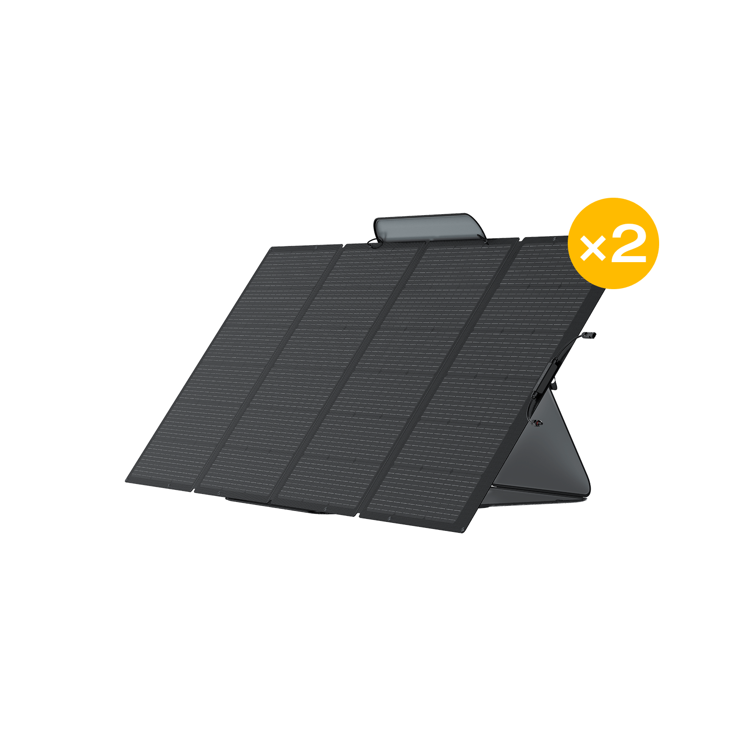 EcoFlow US Giving Back 400W Portable Solar Panel*2 EcoFlow 2 x 400W Portable Solar Panel (Recommended Accessory)