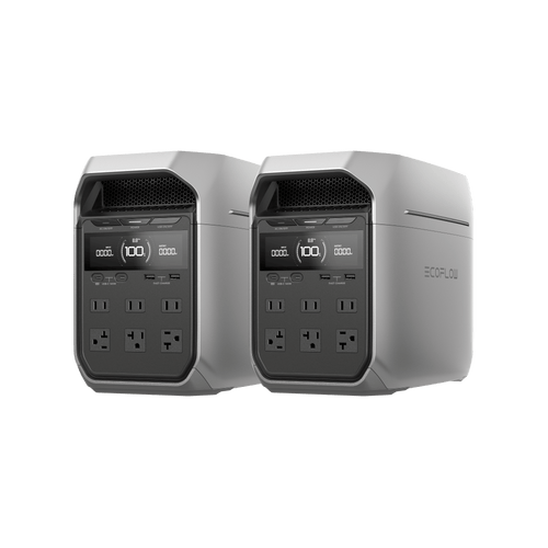 EcoFlow US Standalone 2 × DELTA 3 Plus Portable Power Station EcoFlow 2 × DELTA 3 Plus Portable Power Station - Flash Sale
